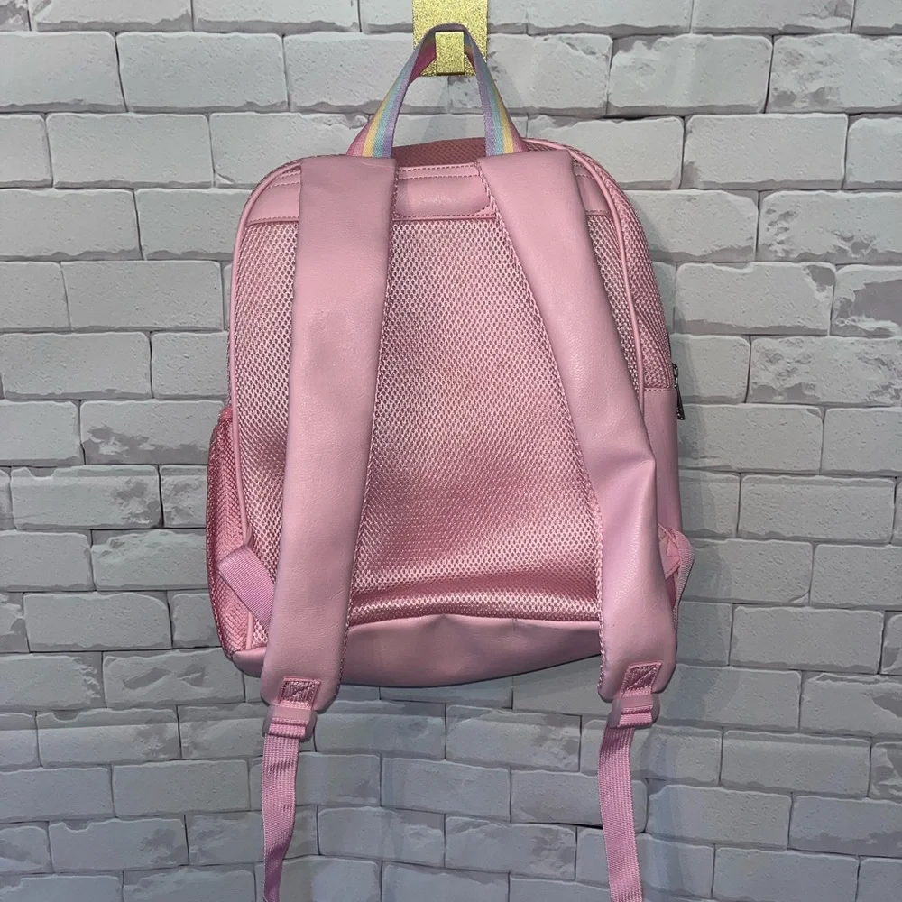 OMG Accessories Girl’s Bella Ombré Butterfly Crown Large Glitter Backpack